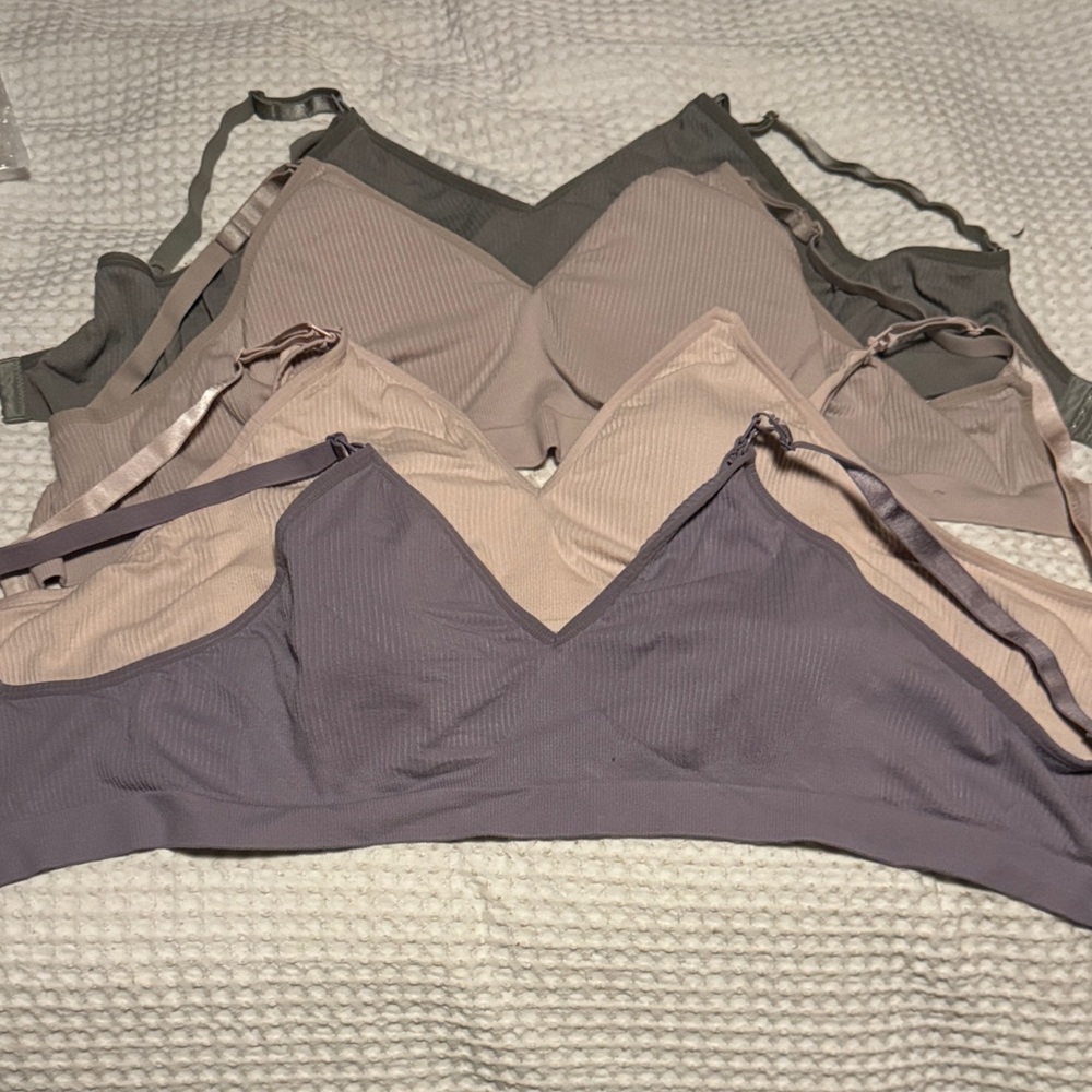4 pack of nursing bras